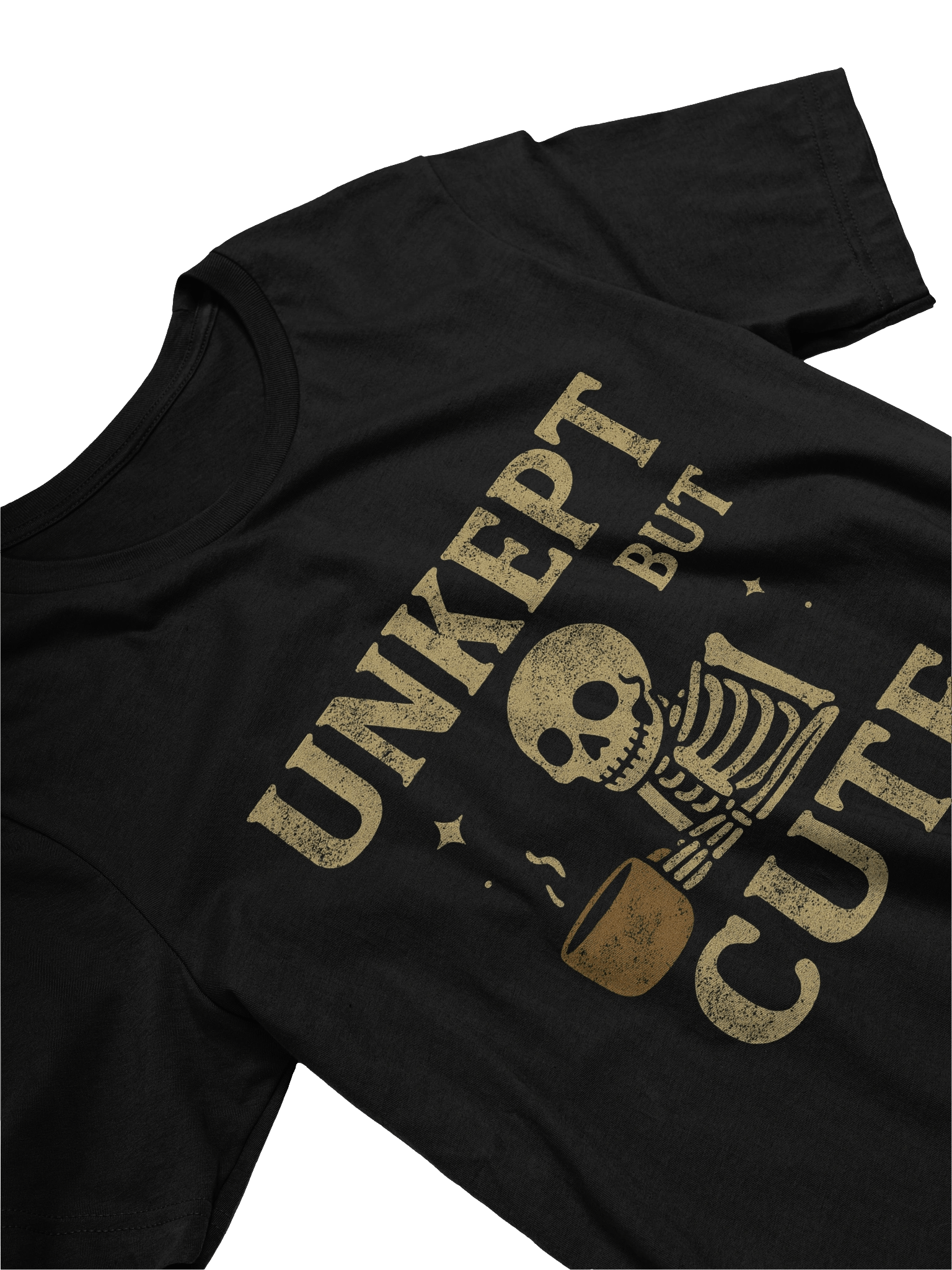 Unkept But Cute Skeleton Tee product image (6)
