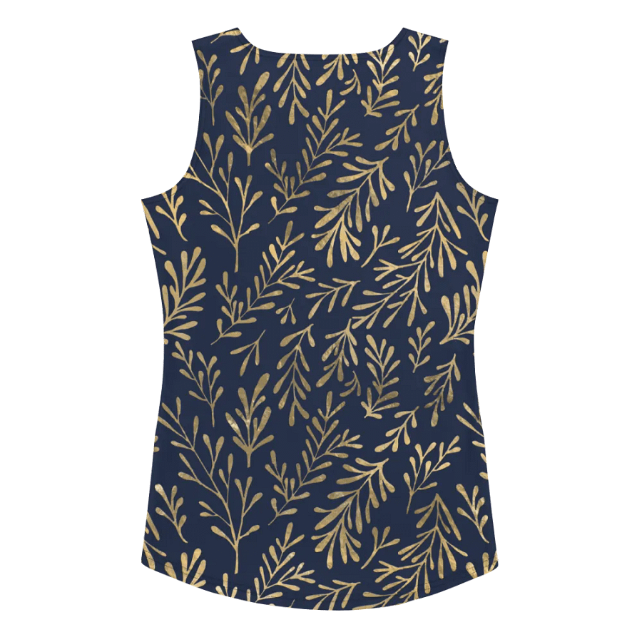 Golden Foliage All-Over Print Tank Top product image (2)