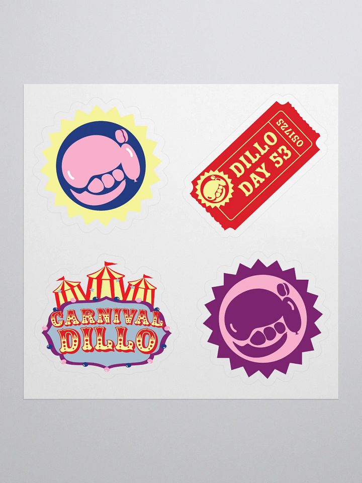 Stickers - Carnival Dillo Set 1 product image (1)