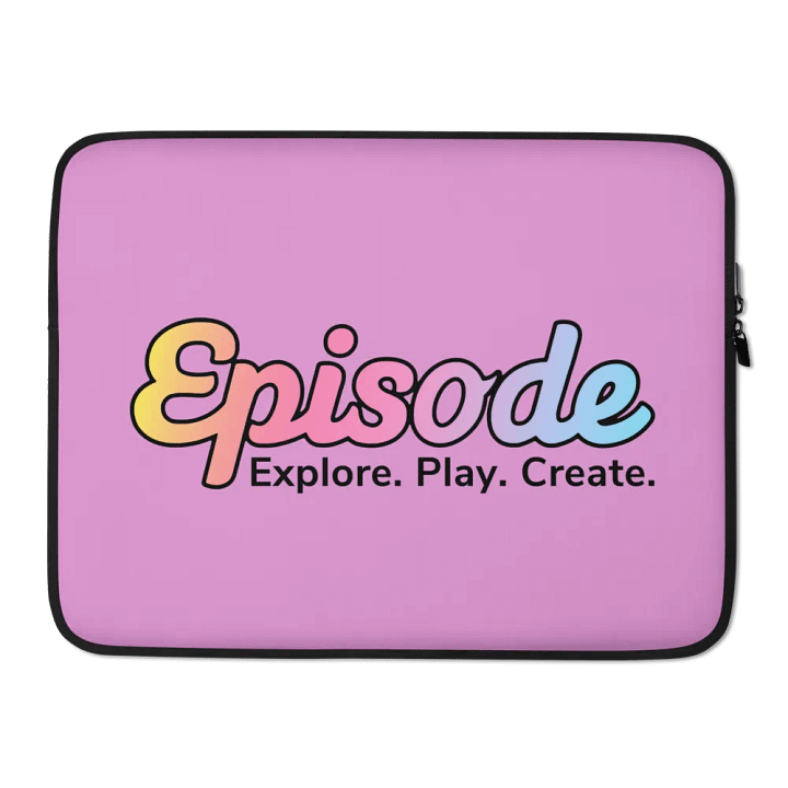 Episode Laptop Sleeve Pink With Gradient Logo product image (2)