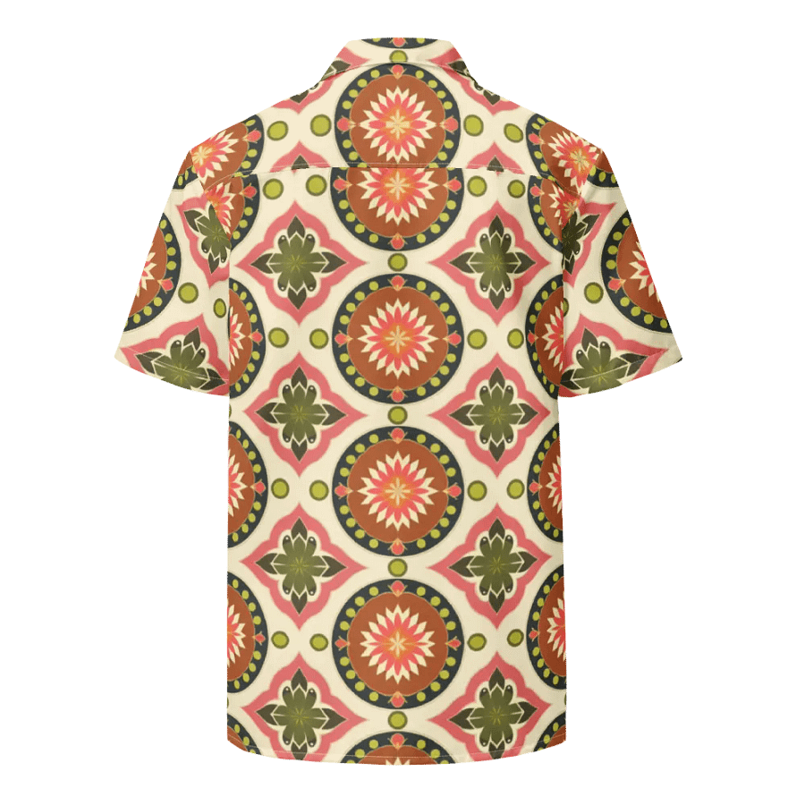 Vintage-Inspired Geometric Shirt product image (3)