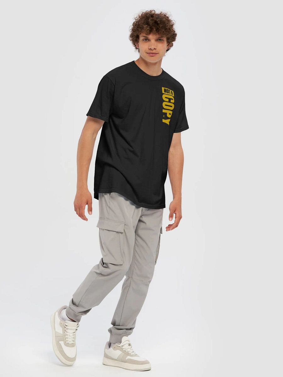 Yellow Vertical Not a COPY T-Shirt product image (7)