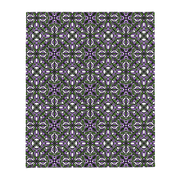 Gender Queer Abstract Cozy Blanket product image (2)