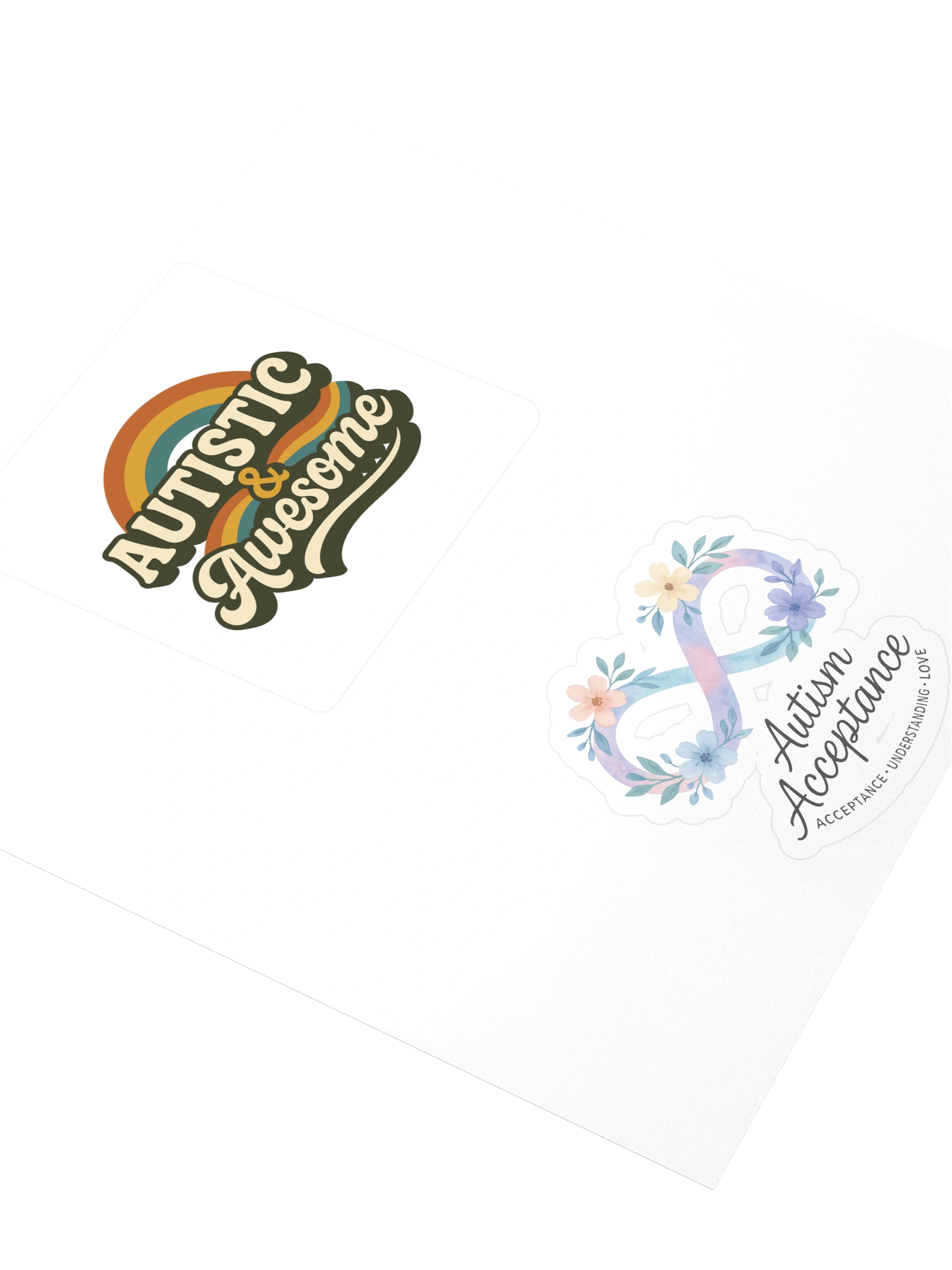 Autism Awareness Kiss Cut Stickers product image (3)