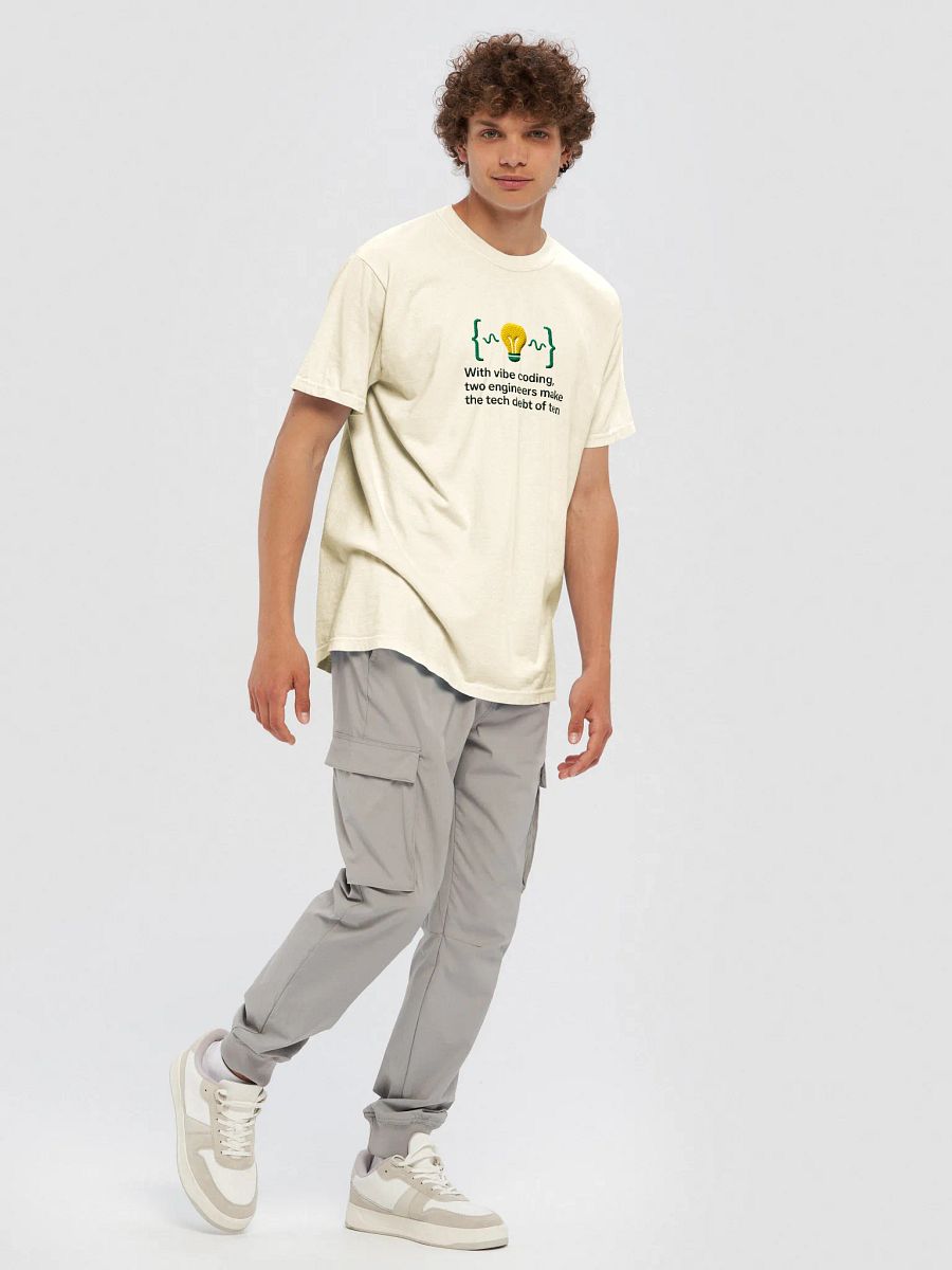 Vibe Coding: Deploy Chaos Efficiently T-Shirt product image (6)
