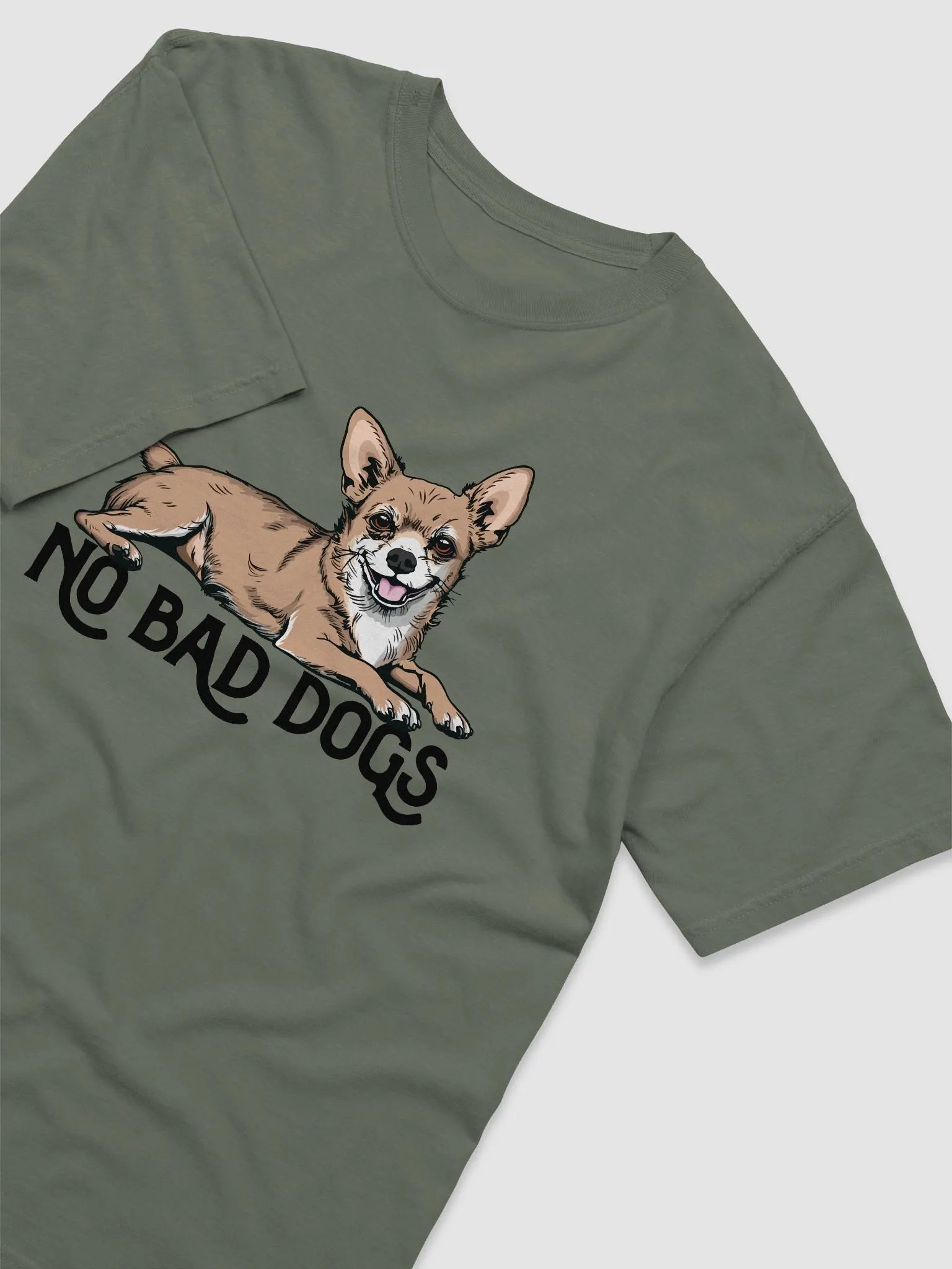 No Bad Dogs T-Shirt of a Chihuahua | Funny T-Shirt for Chihuahua Paw-rents product image (26)