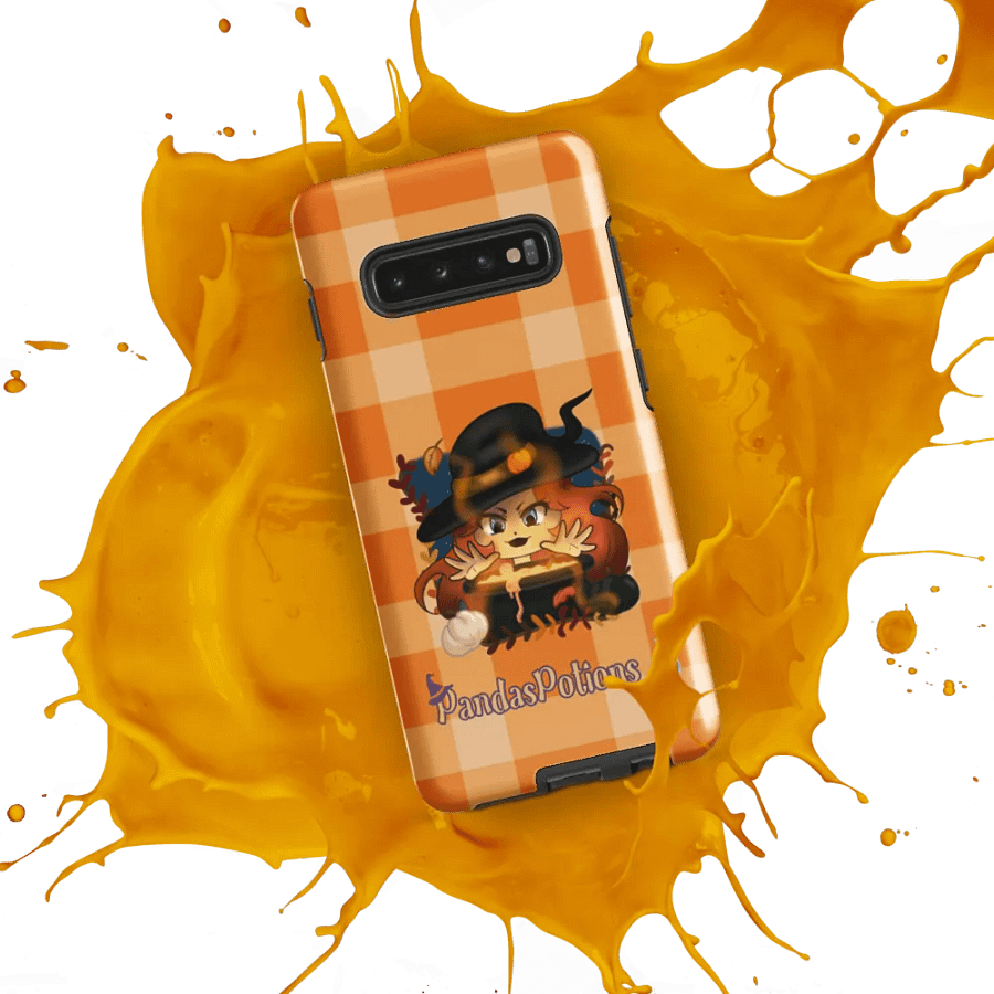 Pumpkin Witch Panda Samsung Case product image (8)
