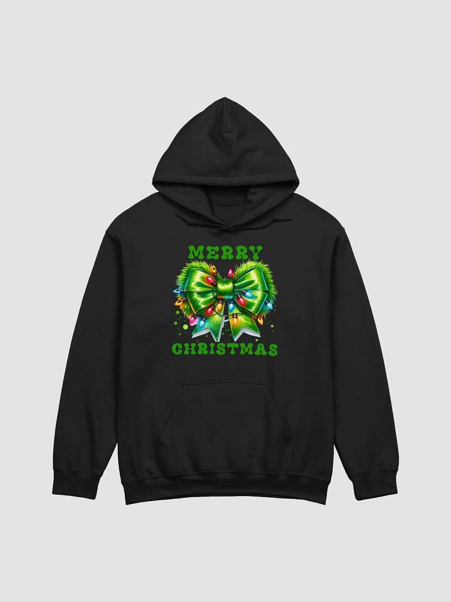 Furry Holiday Christmas Bow Graphic Hoodie product image (2)