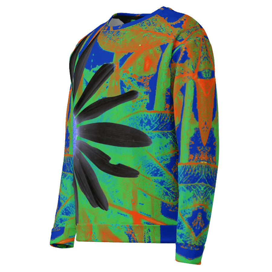 Cool Vibrant Abstract Daisy Unisex Sweatshirt product image (8)