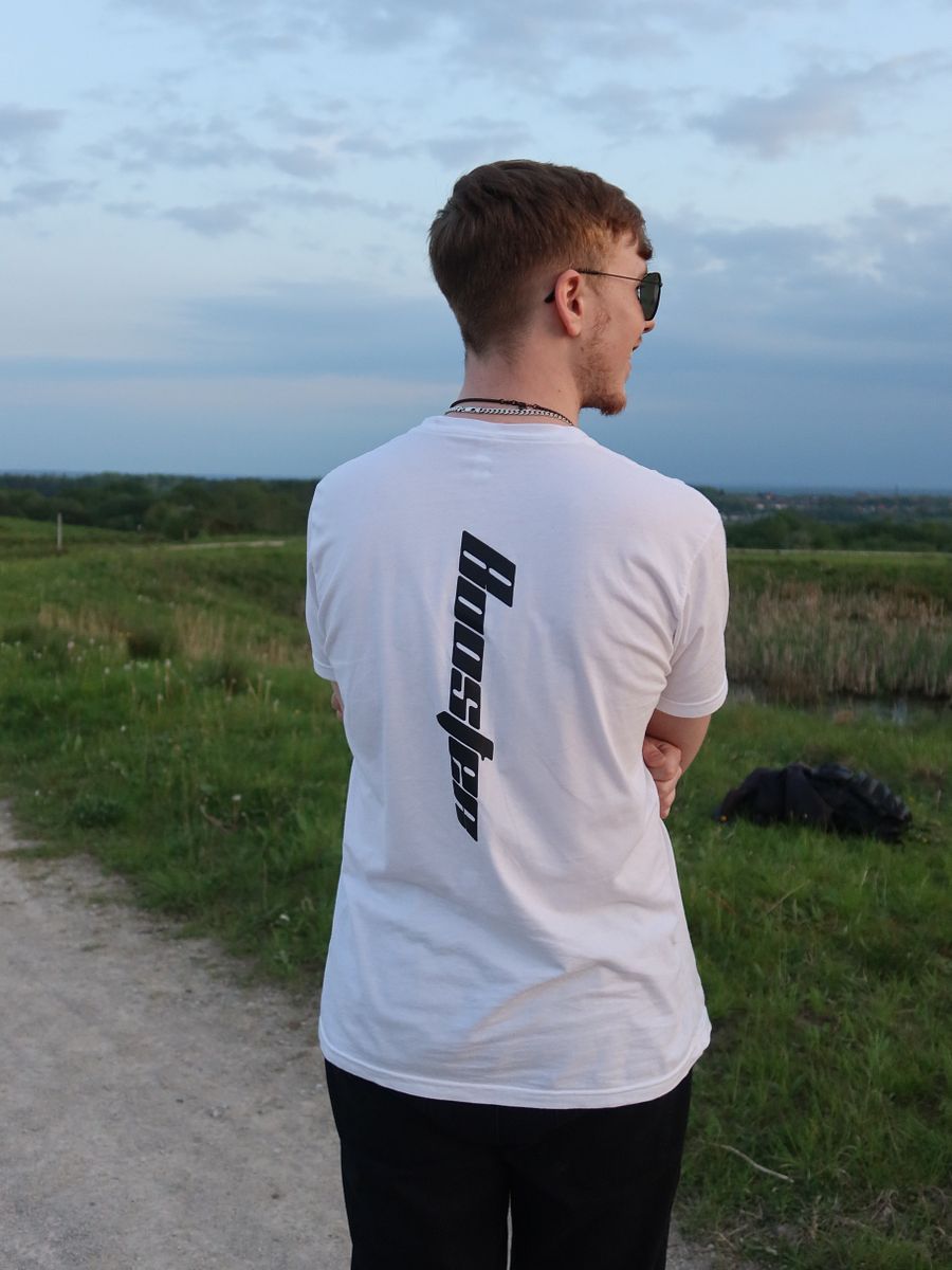 Booster - Classic White Booster Tee. product image (2)
