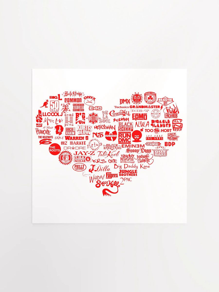 For The Love Of Hip Hop Print product image (1)