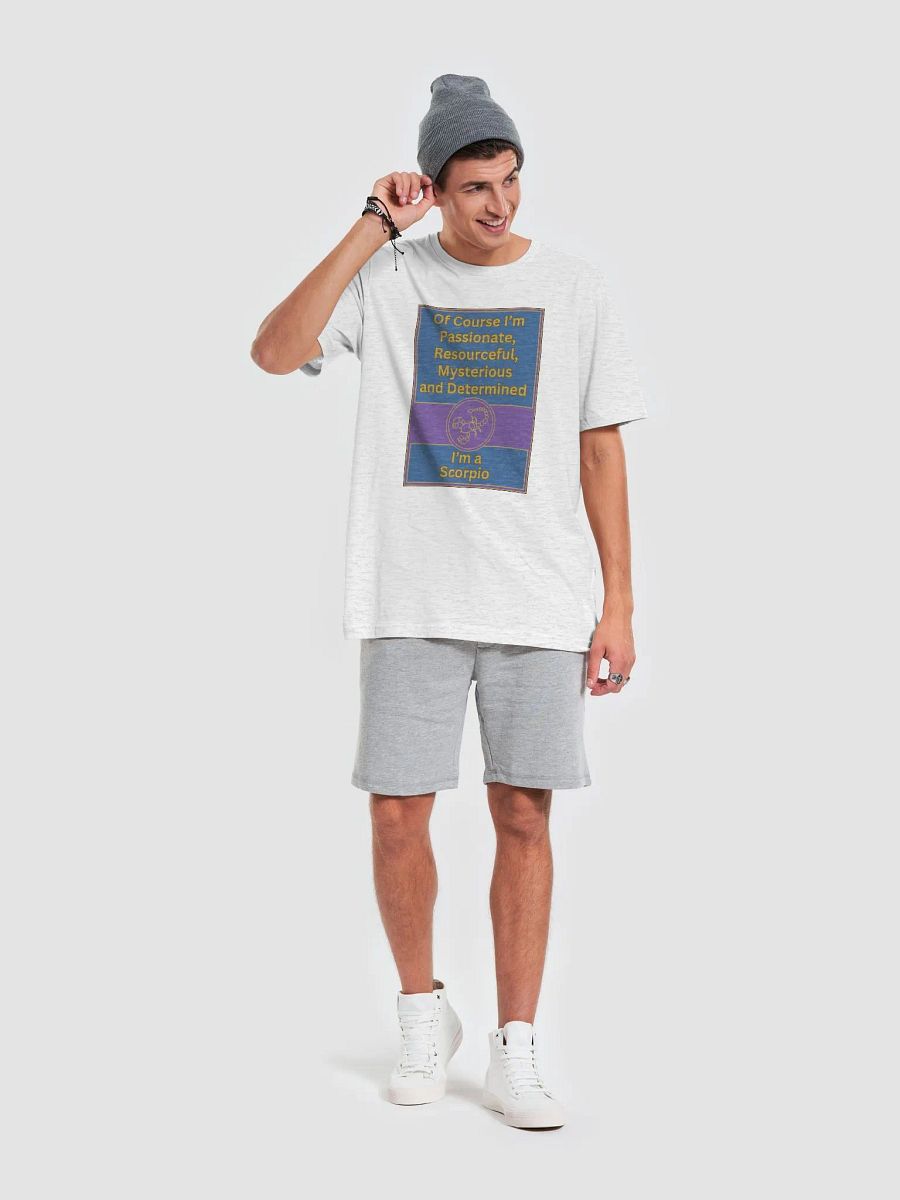 Of Course I’m Scorpio Zodiac Sign T-Shirt, Zodiac Sign Vibes T-Shirt, Scorpio T-Shirt, Astrological T-shirt product image (6)