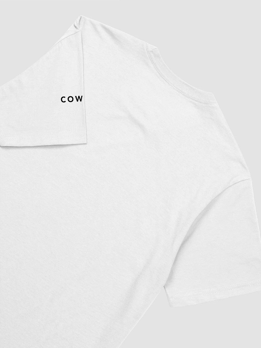Cowbolt, White T-Shirt with Large Print product image (2)
