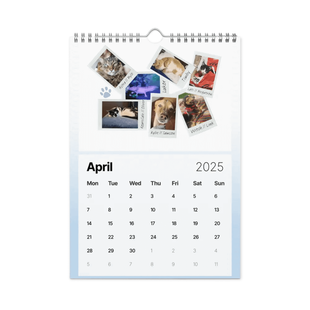 2025 EG Pet Calendar product image (5)