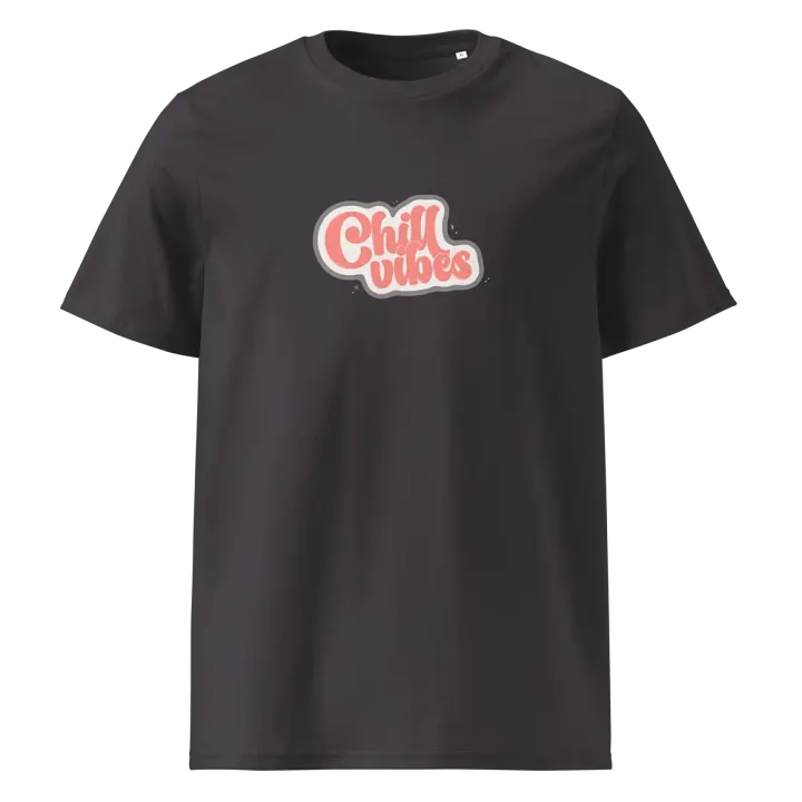Chill Vibes Organic Cotton T-shirt product image (5)
