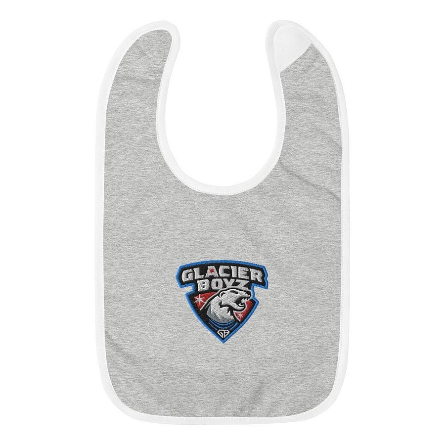 Glacier Boyz Embroidered Baby Bib product image (1)