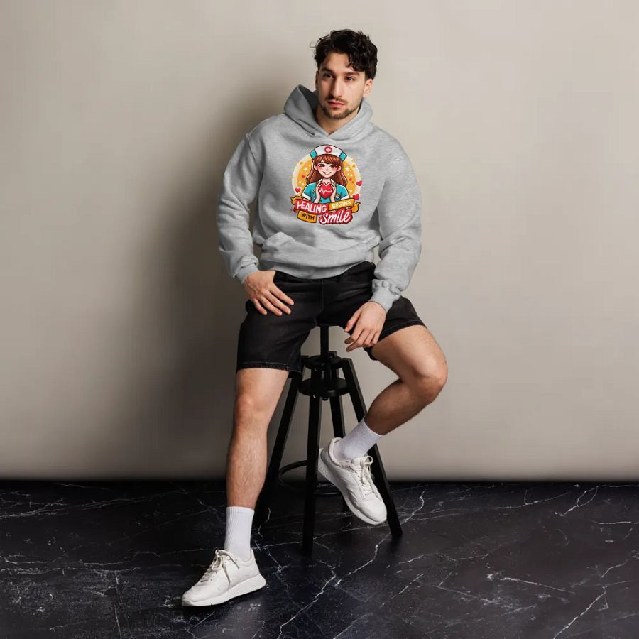 Smile of Healing Oversized Hoodie product image (35)