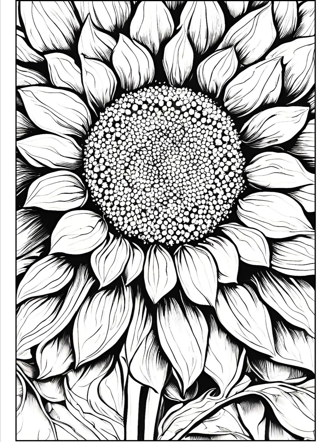 Dawn's Floral Coloring Book For Stress Relief product image (3)