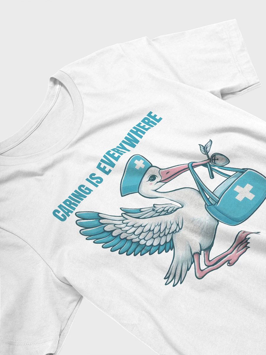 Caring is Everywhere Stork Nurse T-Shirt product image (24)