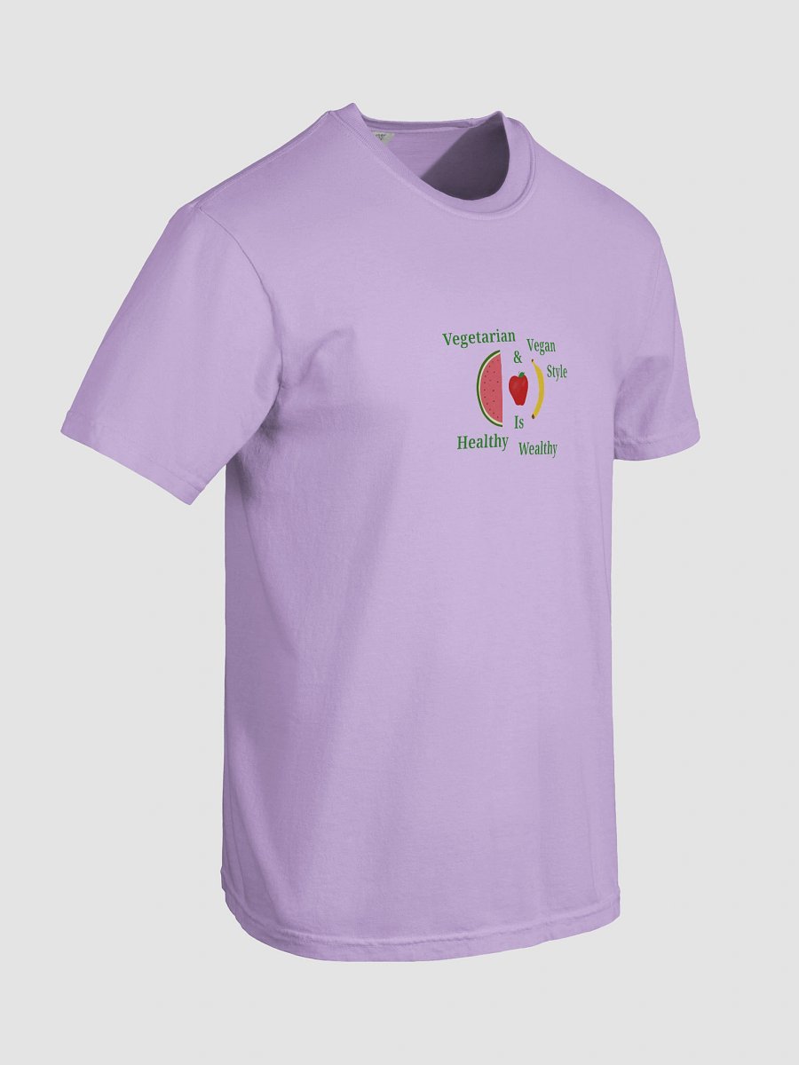 Healthy & Wealthy Vegetarian T-Shirt product image (8)