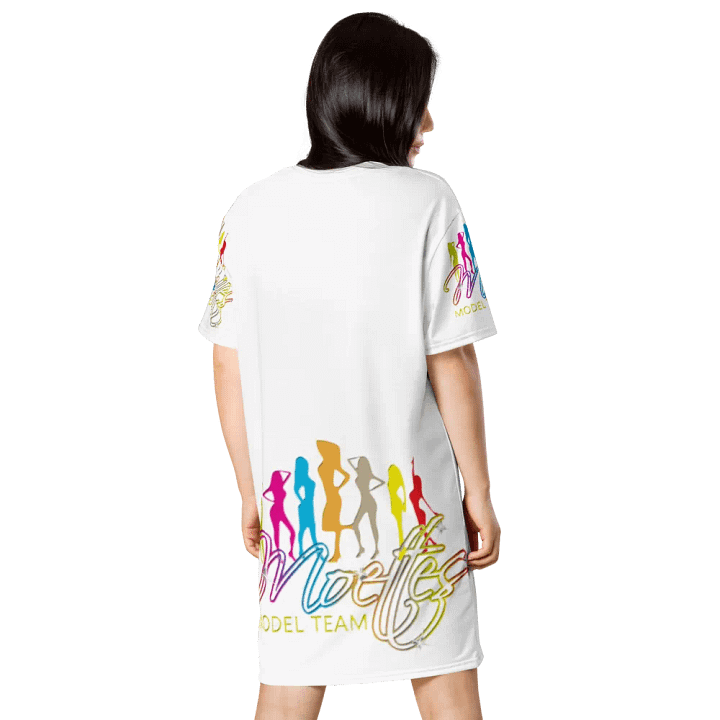 MOETTES PASSION WHT T SHIRT DRESS product image (2)