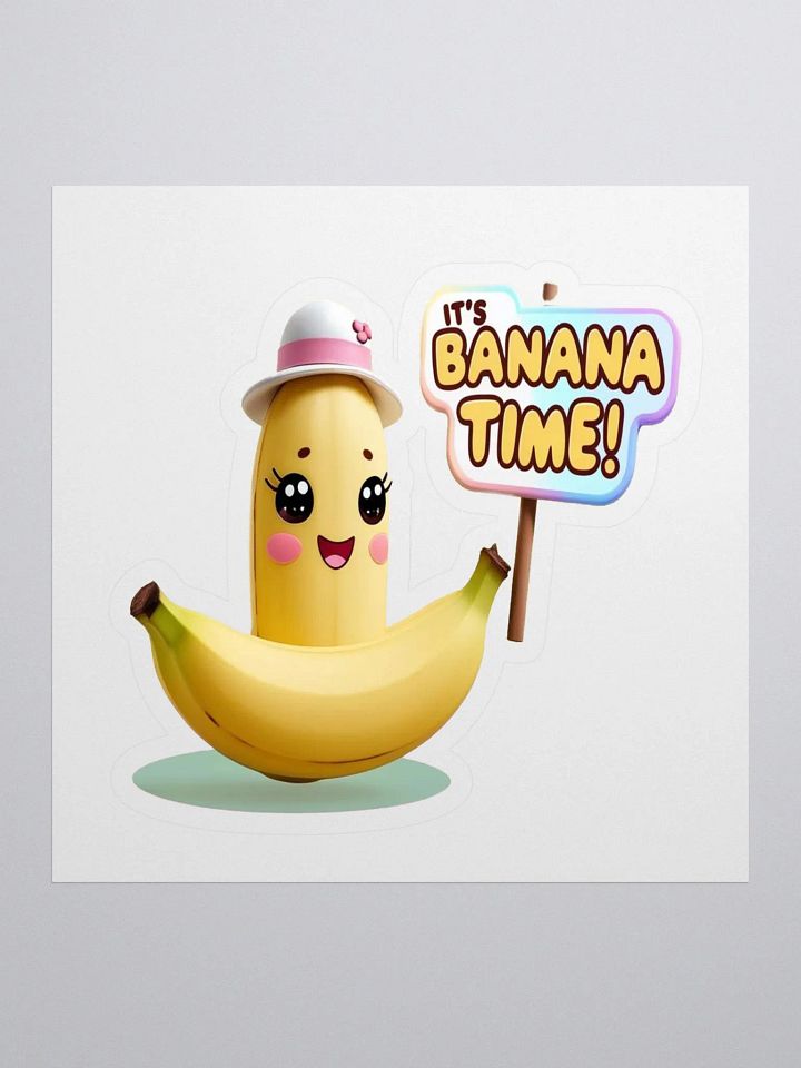 Female Banana Time Sticker product image (1)