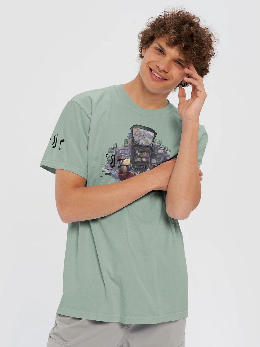 Nostalgia Tee - Black Note Sleeves (Multi-Color Design) product image (1)