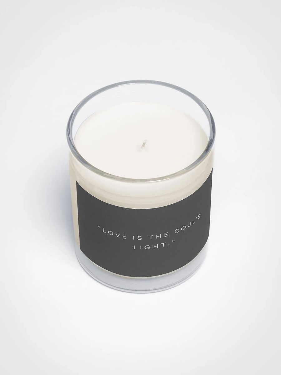 Love Is The Soul's Light. Soy Wax Candle product image (3)
