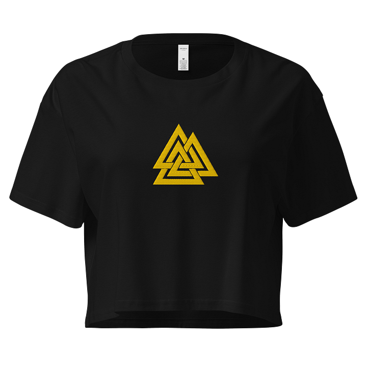 Valknut Gold - Crop Top product image (1)