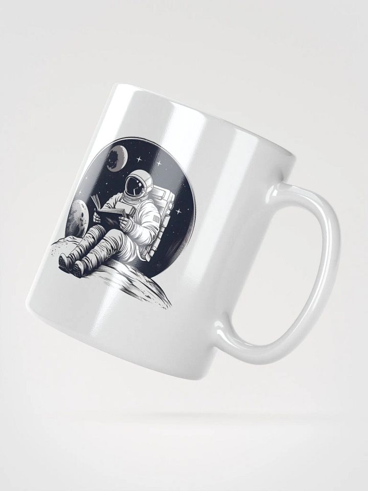 Astronaut Reading Mug product image (2)