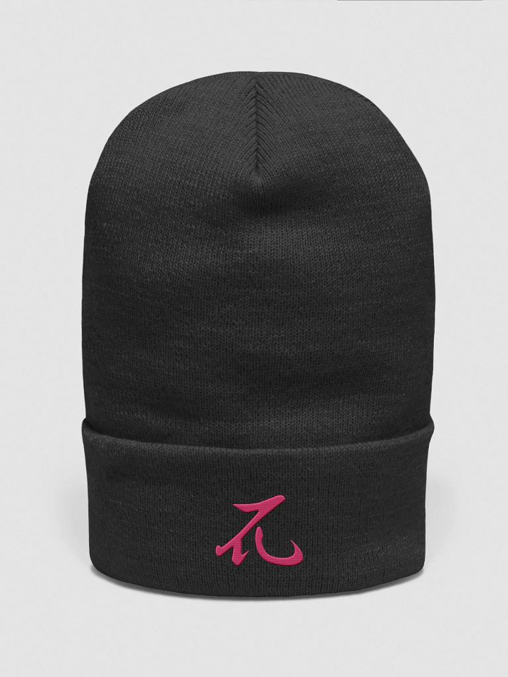 Draco Pink Logo Embroidered Beanie product image (1)