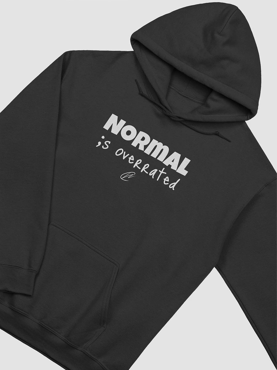 Normal is Overrated - Black Hoodie product image (2)