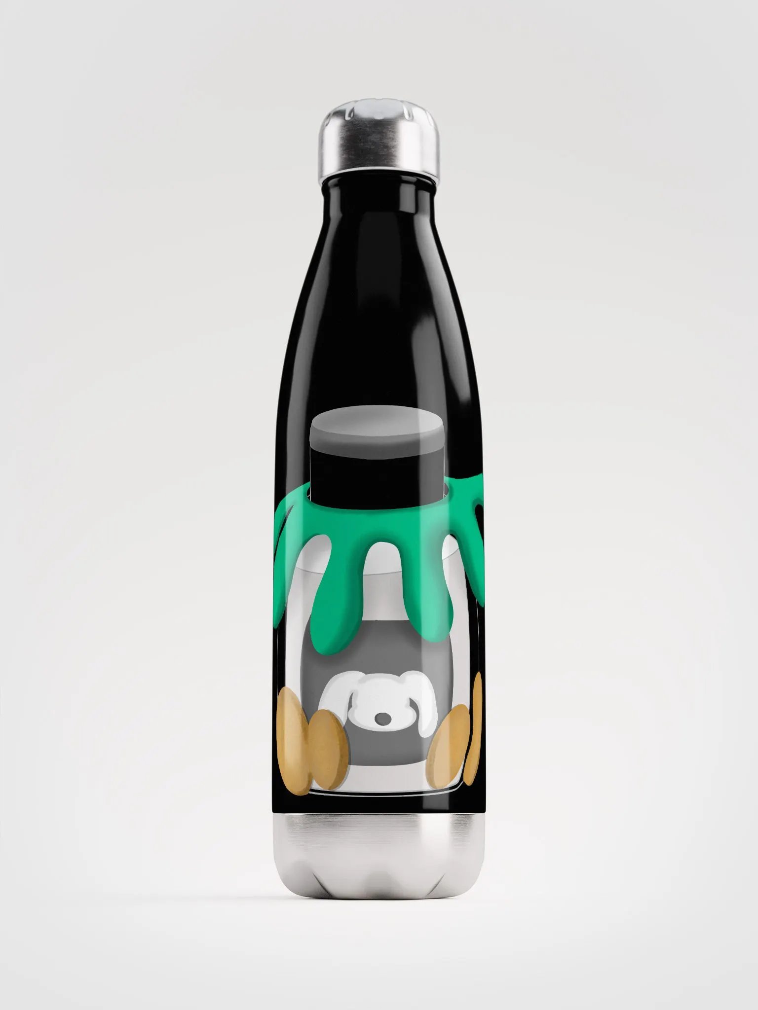Milk? Waterbottle - black product image (1)