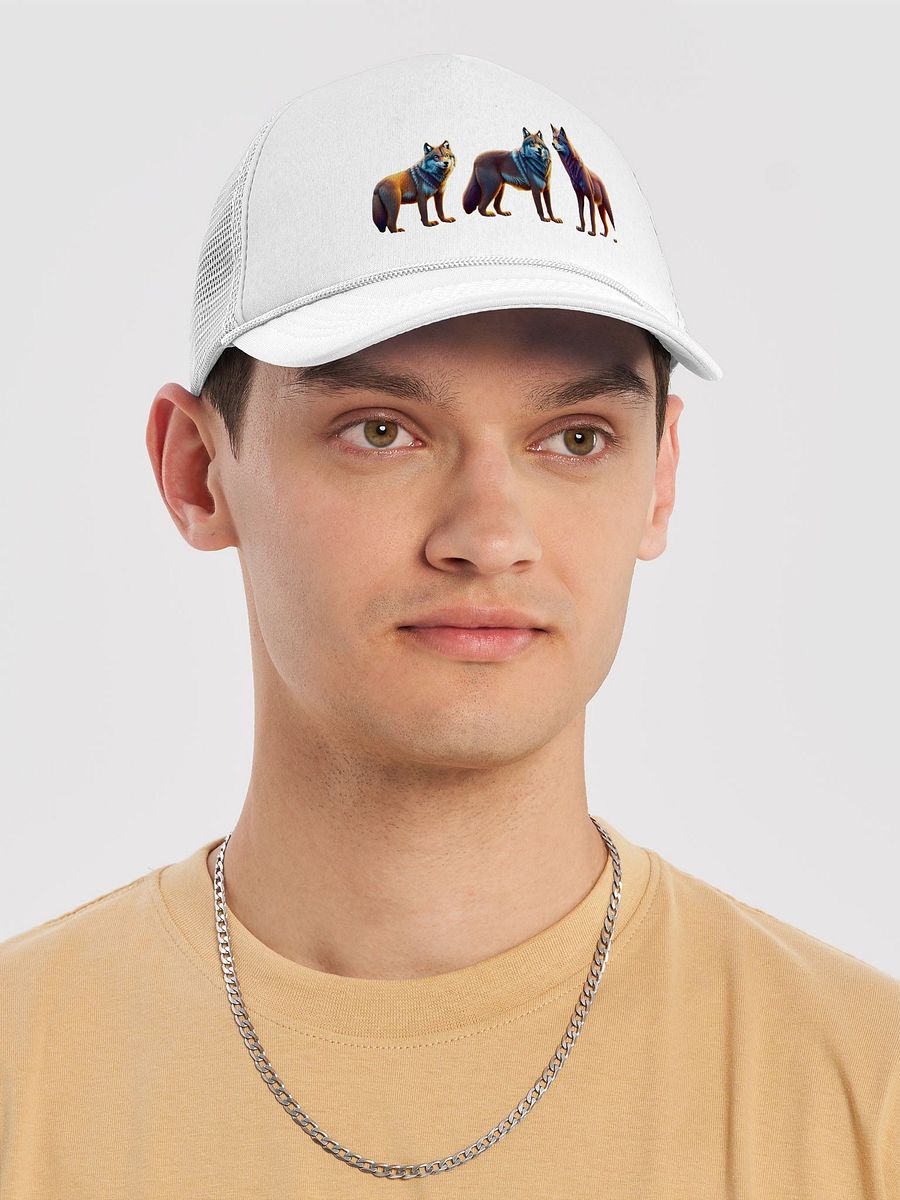 Strength & Determination: Bear Trucker Hat for Confidence & Protection product image (37)