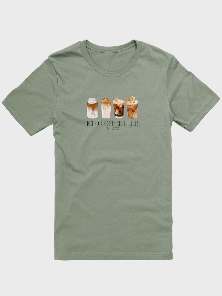 Iced Coffee Club Short Sleeve Unisex T-Shirt product image (8)