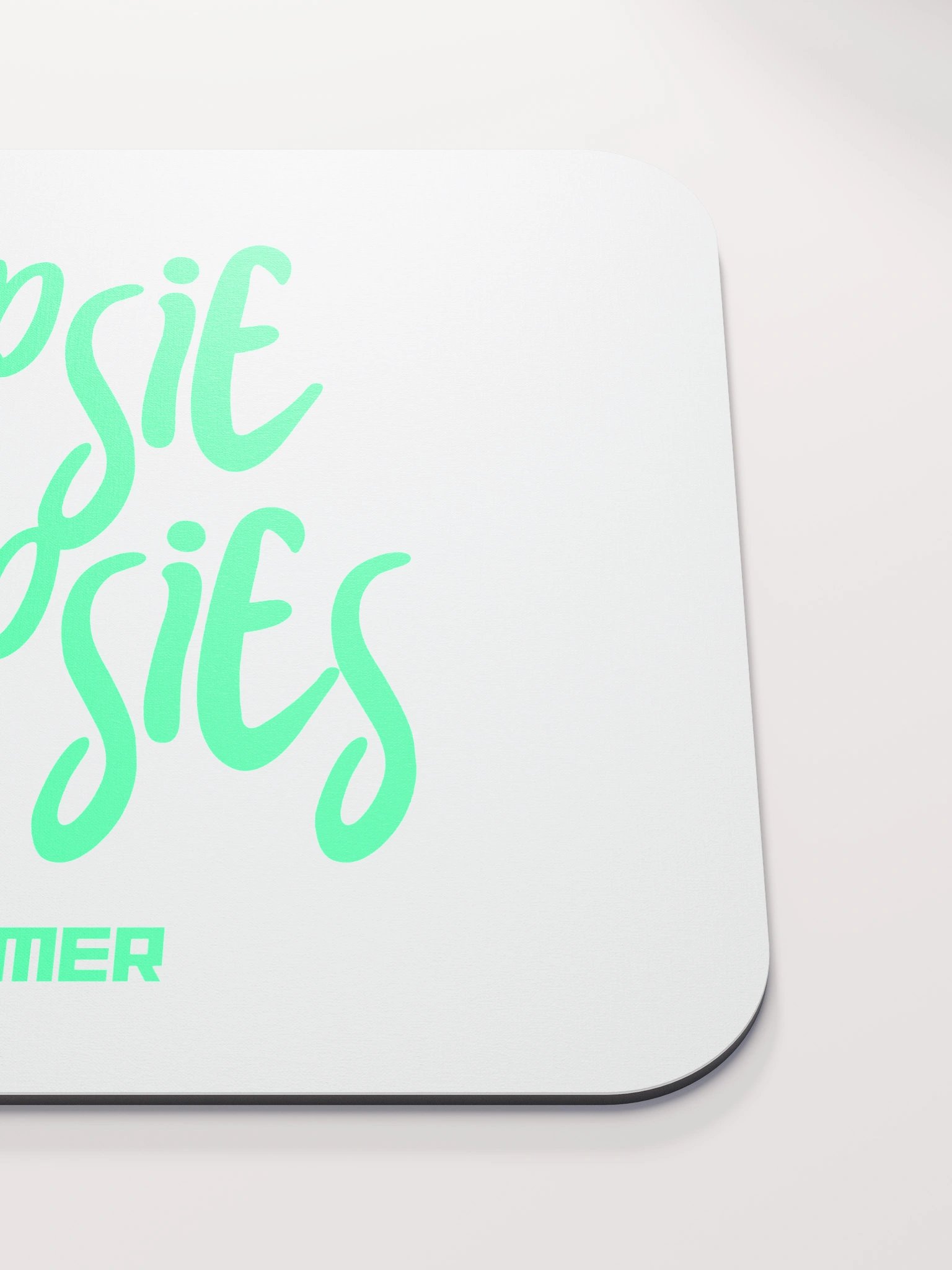 Ms Gamer Oopsie Doopsie Mouse Pad - White product image (5)