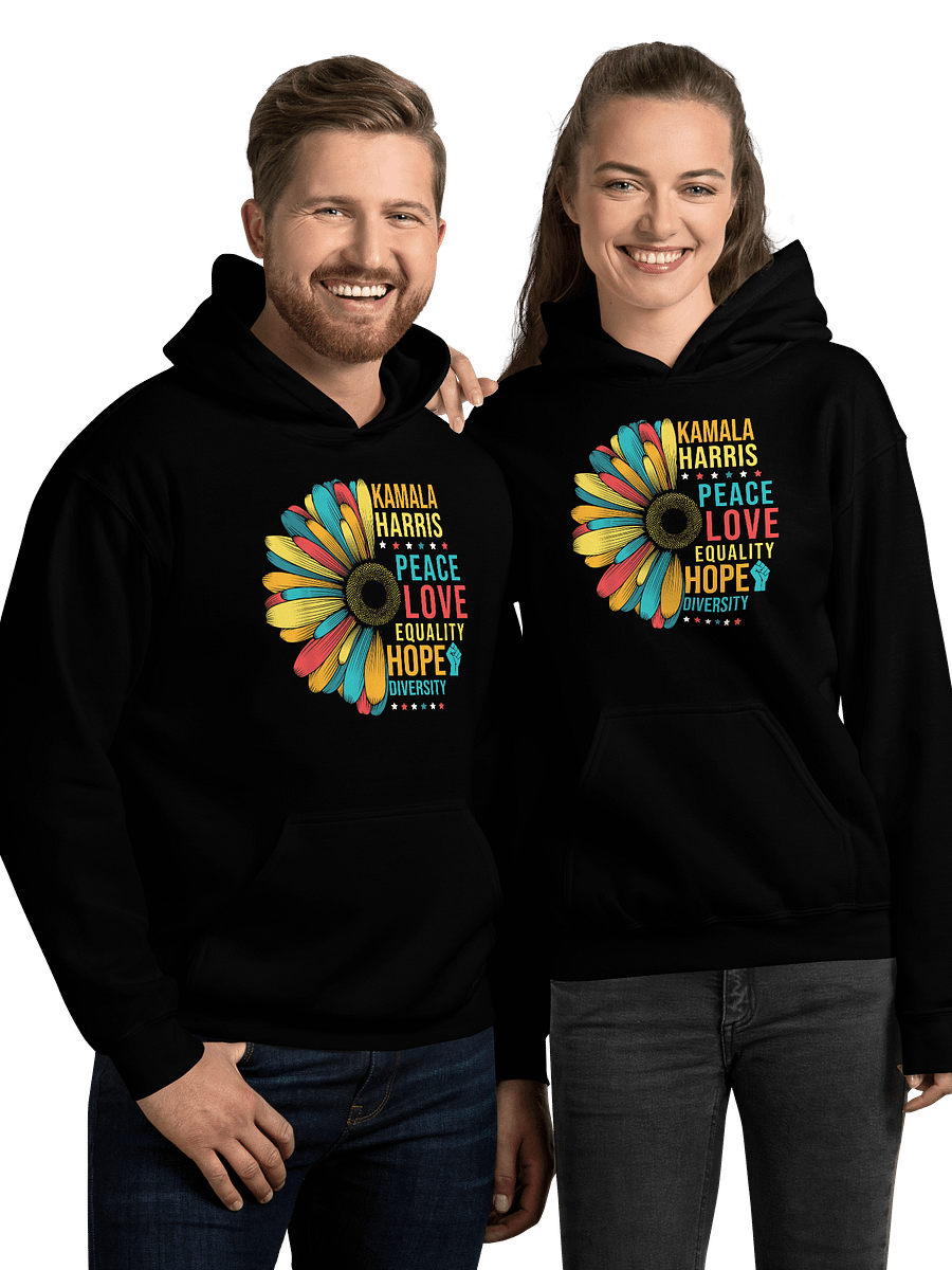 PEACE LOVE HOPE UNISEX HOODIE product image (5)