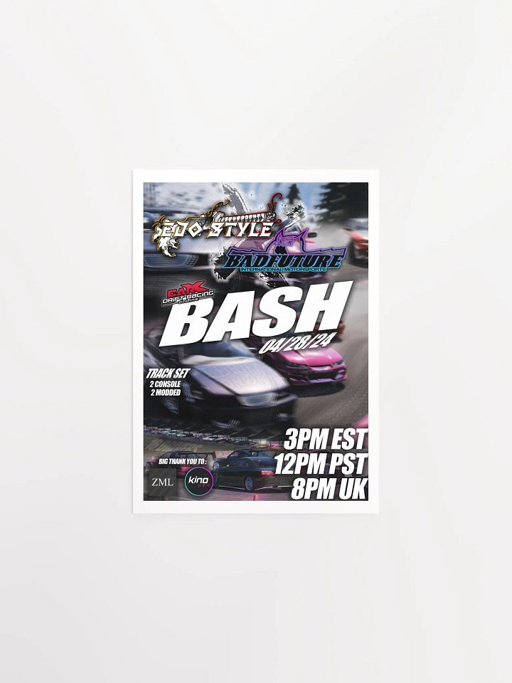 BF X EDO BASH CARX POSTER product image (1)