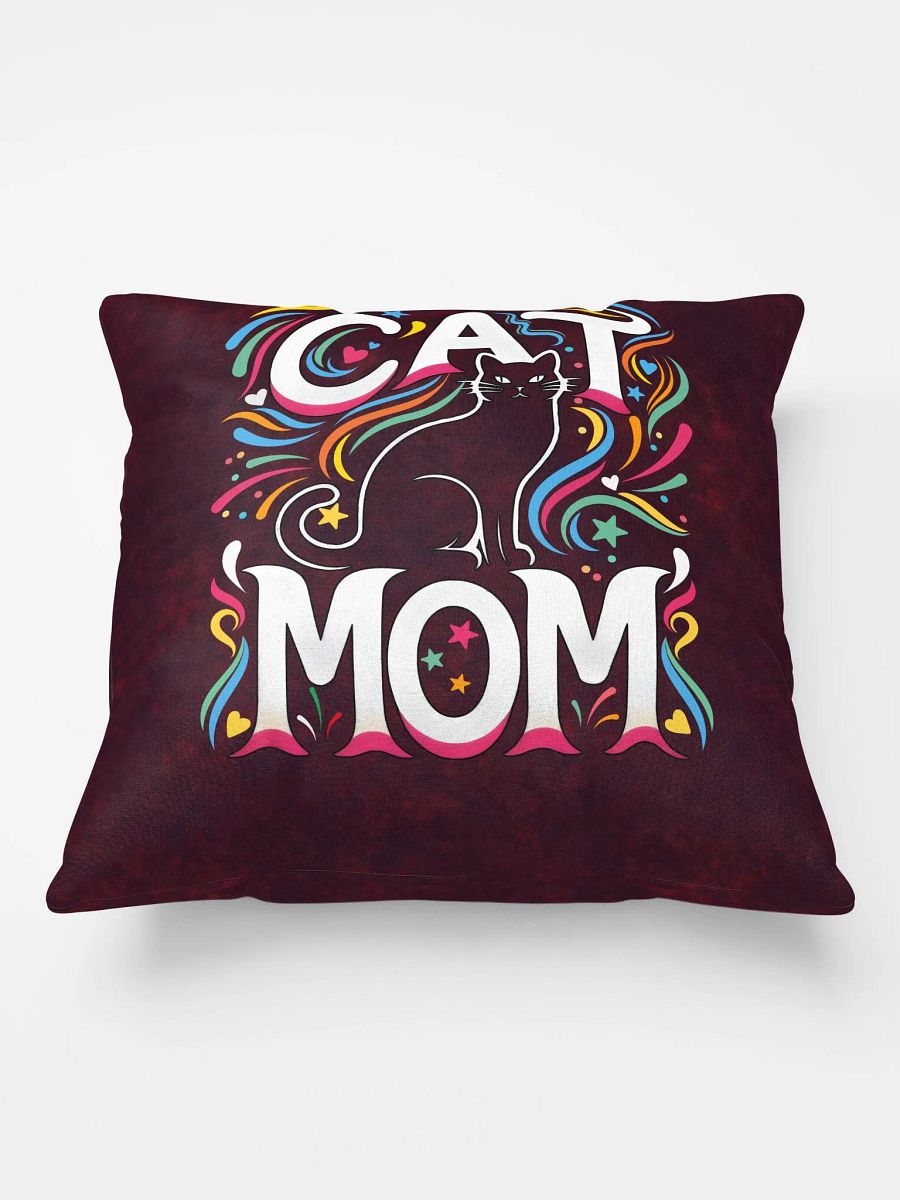 Cat Mom Vibes Pillow product image (3)