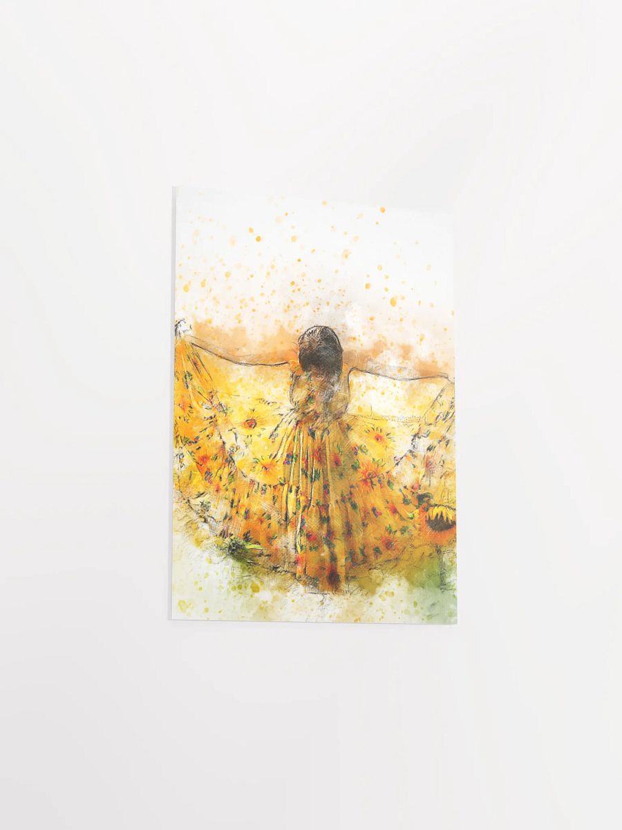 Sunflower Bow Poster Print product image (3)