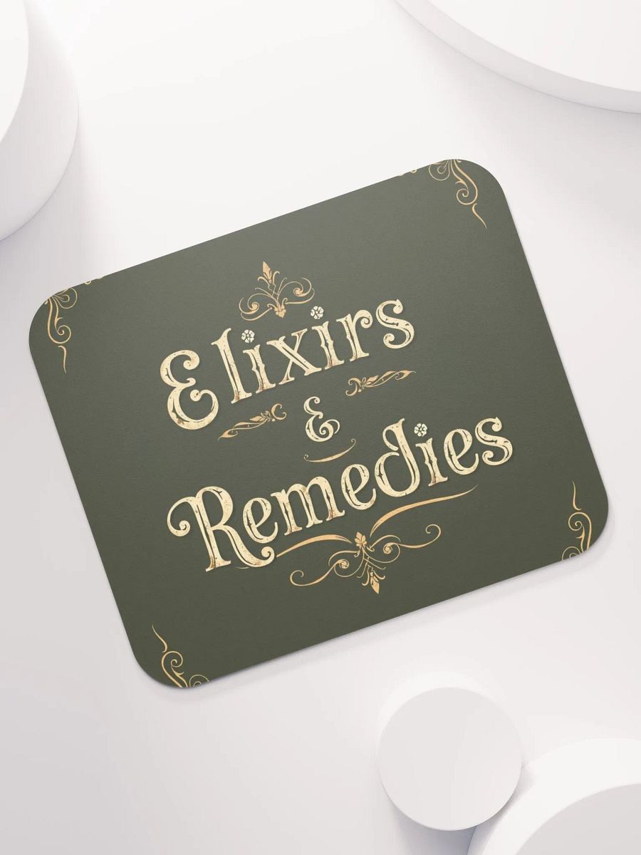Vintage Elixirs & Remedies Mouse Pad product image (7)