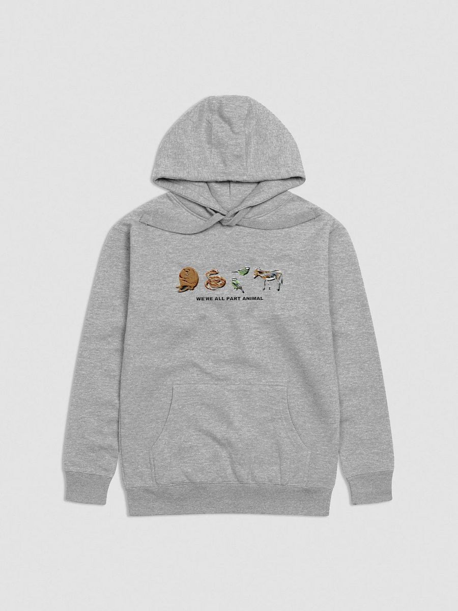 Embroidered Hoodie - We're All Part Animal product image (3)