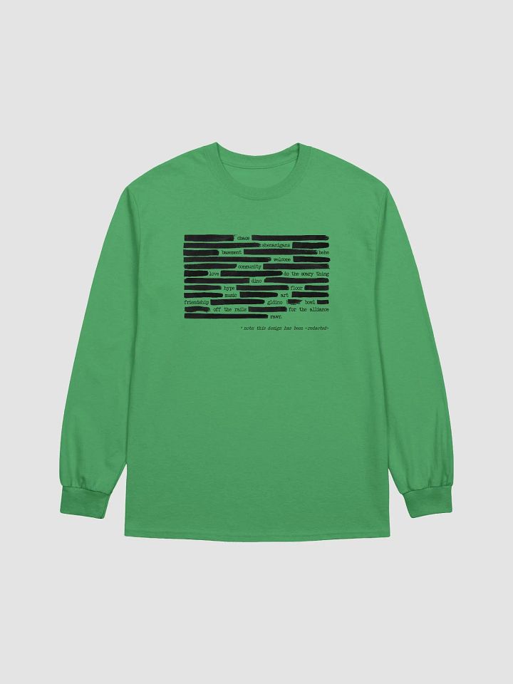 [redacted] Long Sleeve T-Shirt product image (2)