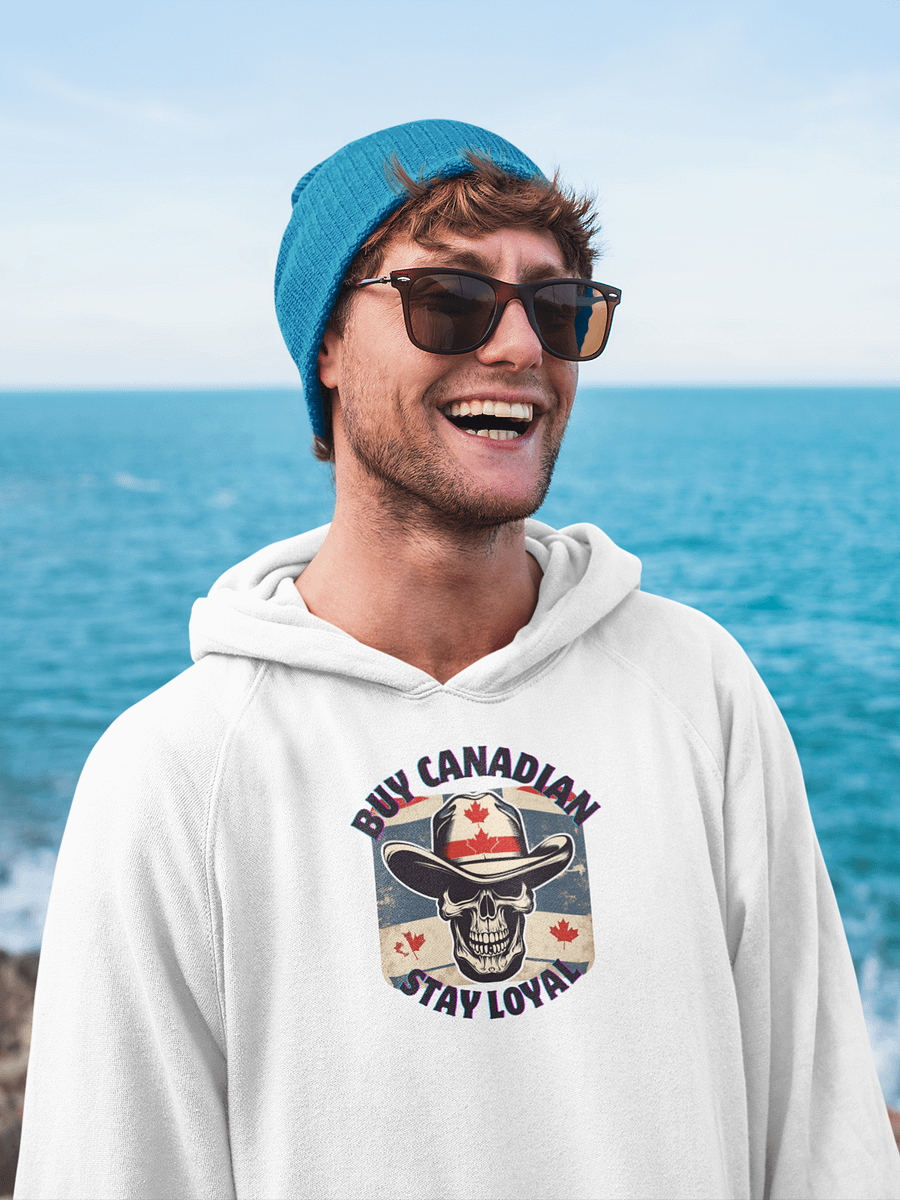 Canadian Cowboy Skull Hoodie product image (15)