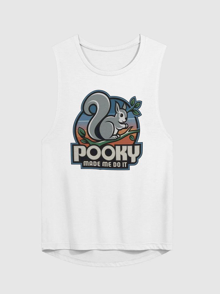 Pooky's Playful Squirrel Muscle Tank product image (1)