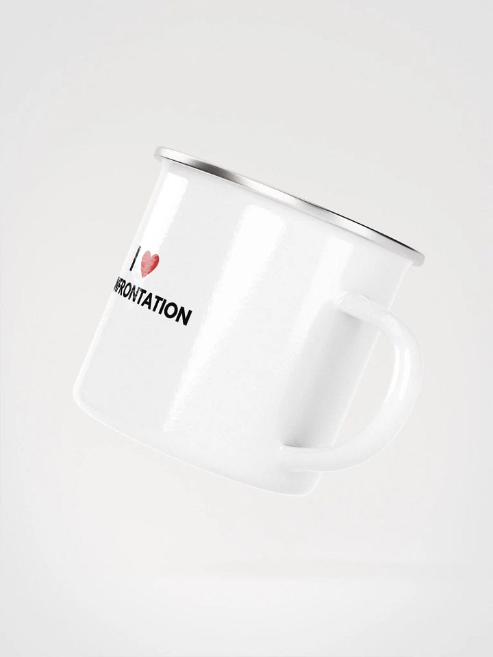 I <3 Confrontation Enamel Mug product image (2)