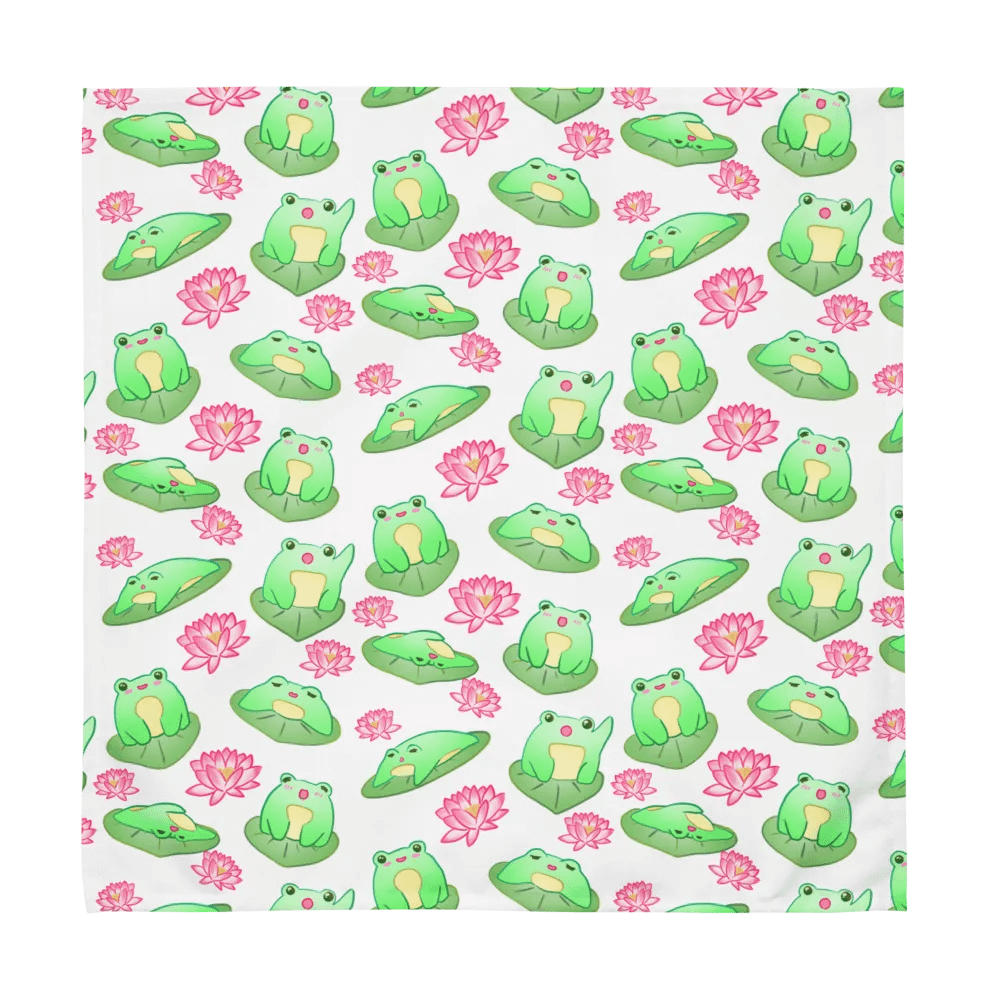 Kawaii Froggie Cloth Napkins product image (1)