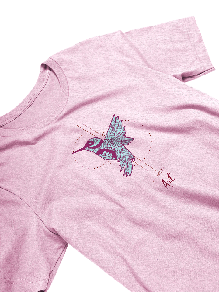 Mystic Hummingbird Floral T-Shirt product image (2)