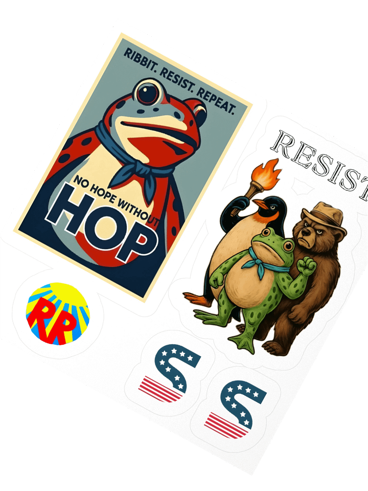 The Resistance Kiss Cut Sticker Pack product image (5)