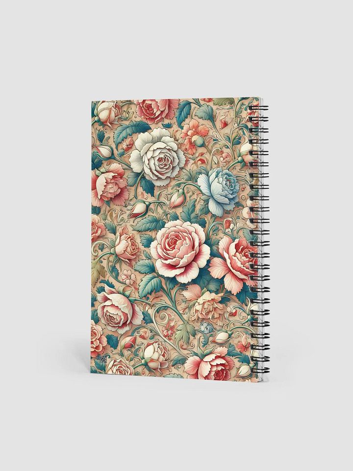 Royal Floral Spiral Notebook product image (2)